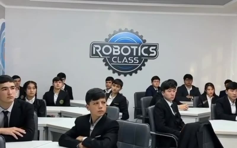 Robototexnika xonasi yangi jihozlar bilan to‘ldirildi